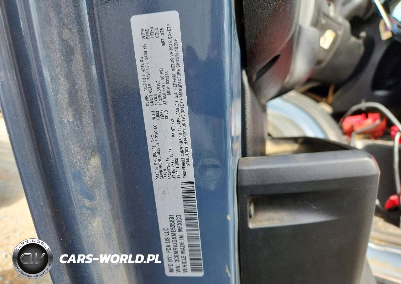 2021 Ram Promaster 3500 3500 High VIN:3C6MRVJGXME535891 - 14