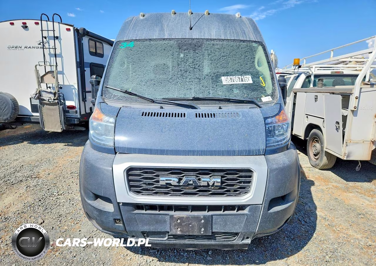 2021 Ram Promaster 3500 3500 High VIN:3C6MRVJGXME535891 - 5