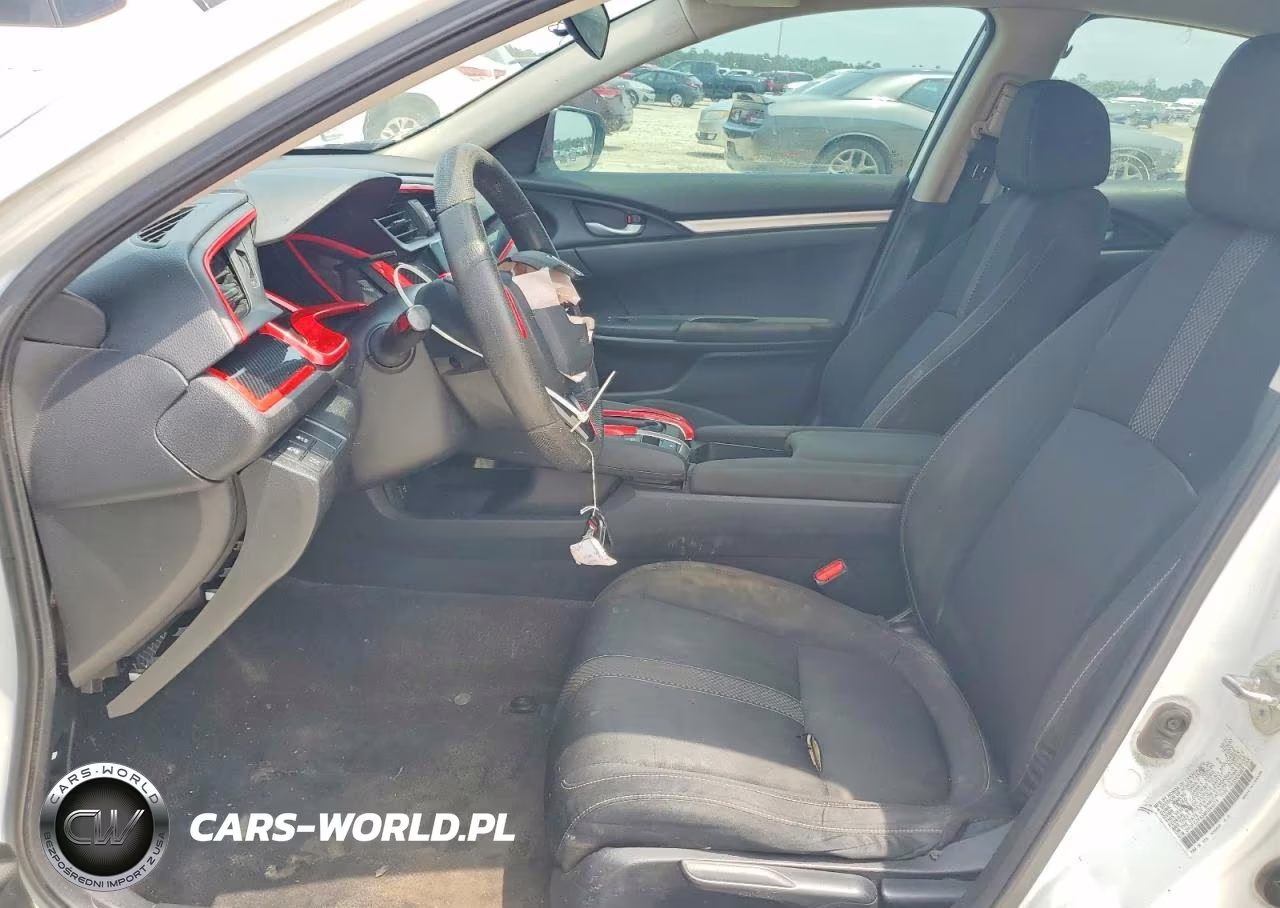 2021 Honda Civic Lx VIN:2HGFC2F65MH544375 - 7