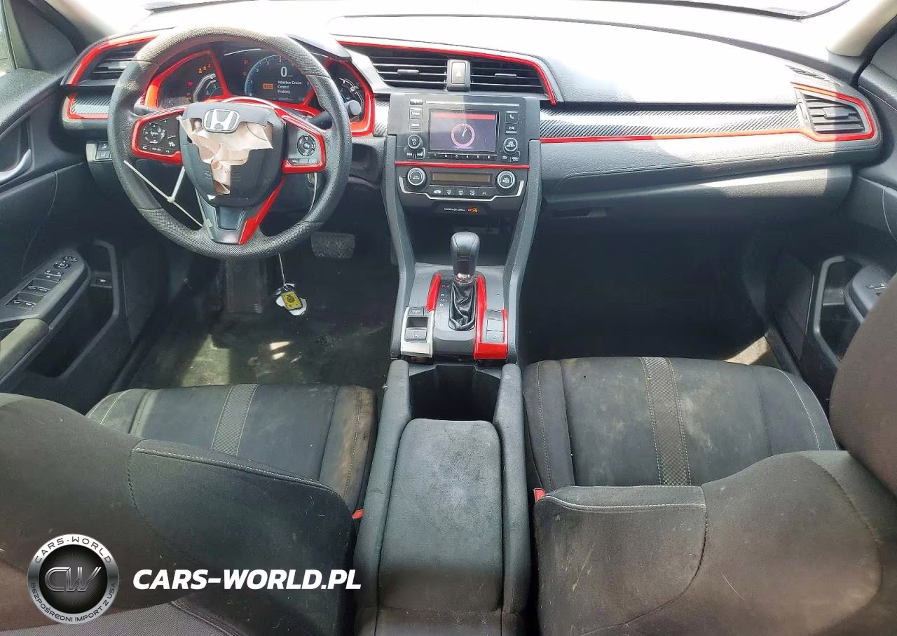 2021 Honda Civic Lx VIN:2HGFC2F65MH544375 - 8