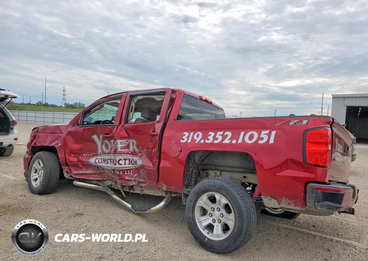 2018 Chevrolet Silverado K1500 Lt VIN:3GCUKREC8JG155735 - 2