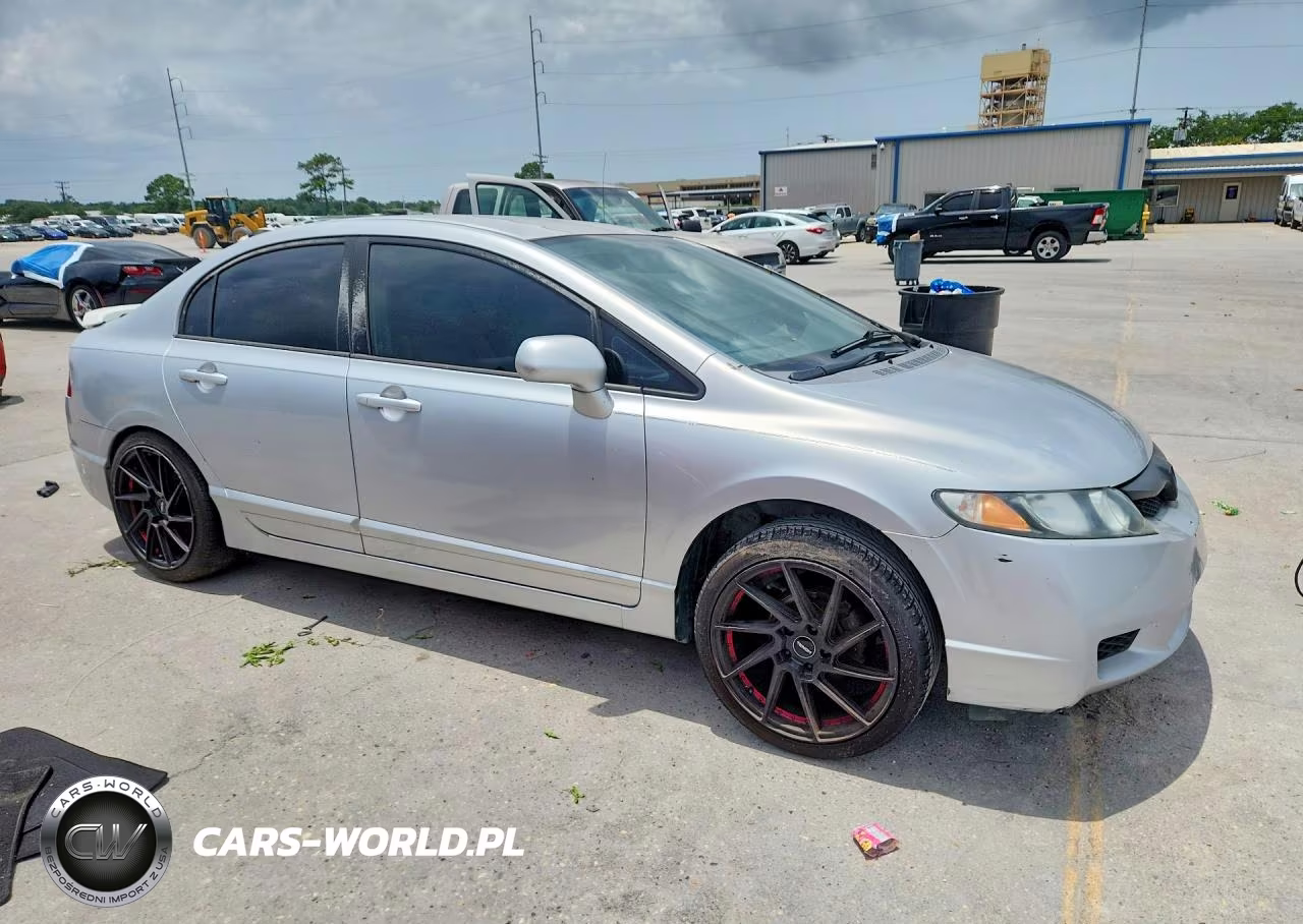 2009 Honda Civic Lx VIN:2HGFA16589H518271 - 4