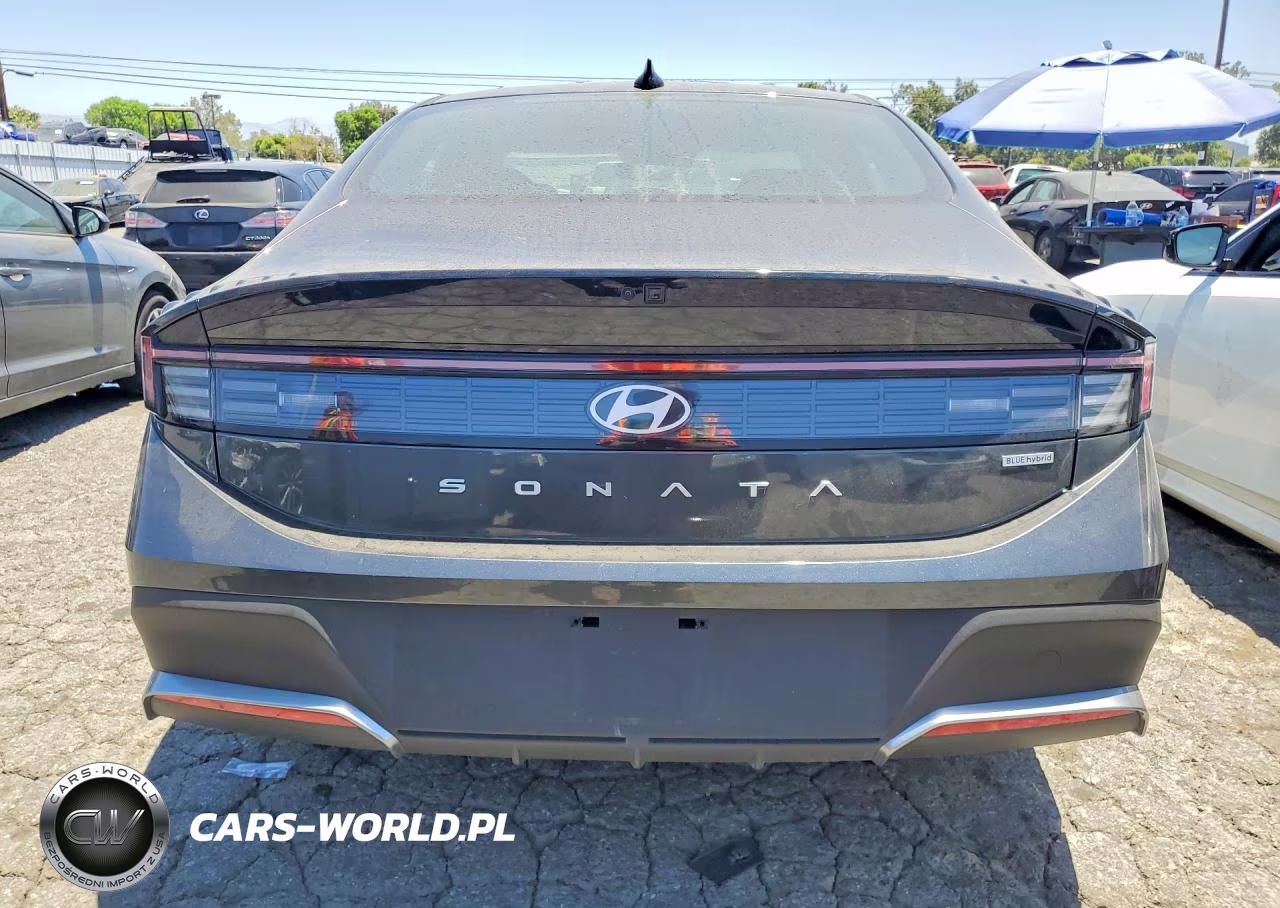 2026 Hyundai Sonata Hybrid Blue VIN:KMHL24JJ6TA148458 - 6