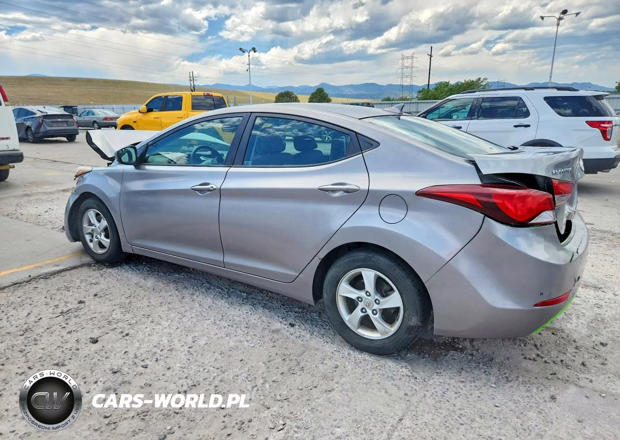 2014 Hyundai Elantra Se VIN:KMHDH4AE8EU200664 - 2