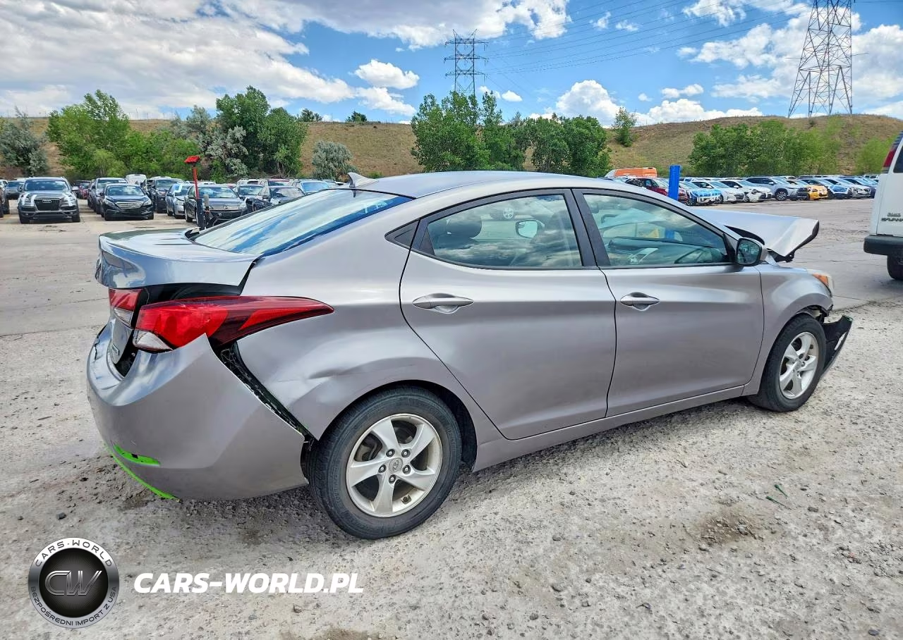 2014 Hyundai Elantra Se VIN:KMHDH4AE8EU200664 - 3