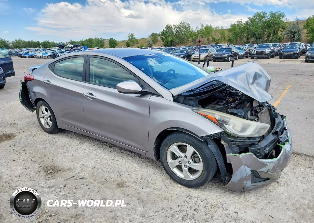 2014 Hyundai Elantra Se VIN:KMHDH4AE8EU200664 - 4