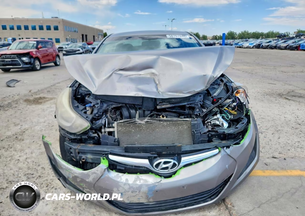 2014 Hyundai Elantra Se VIN:KMHDH4AE8EU200664 - 5