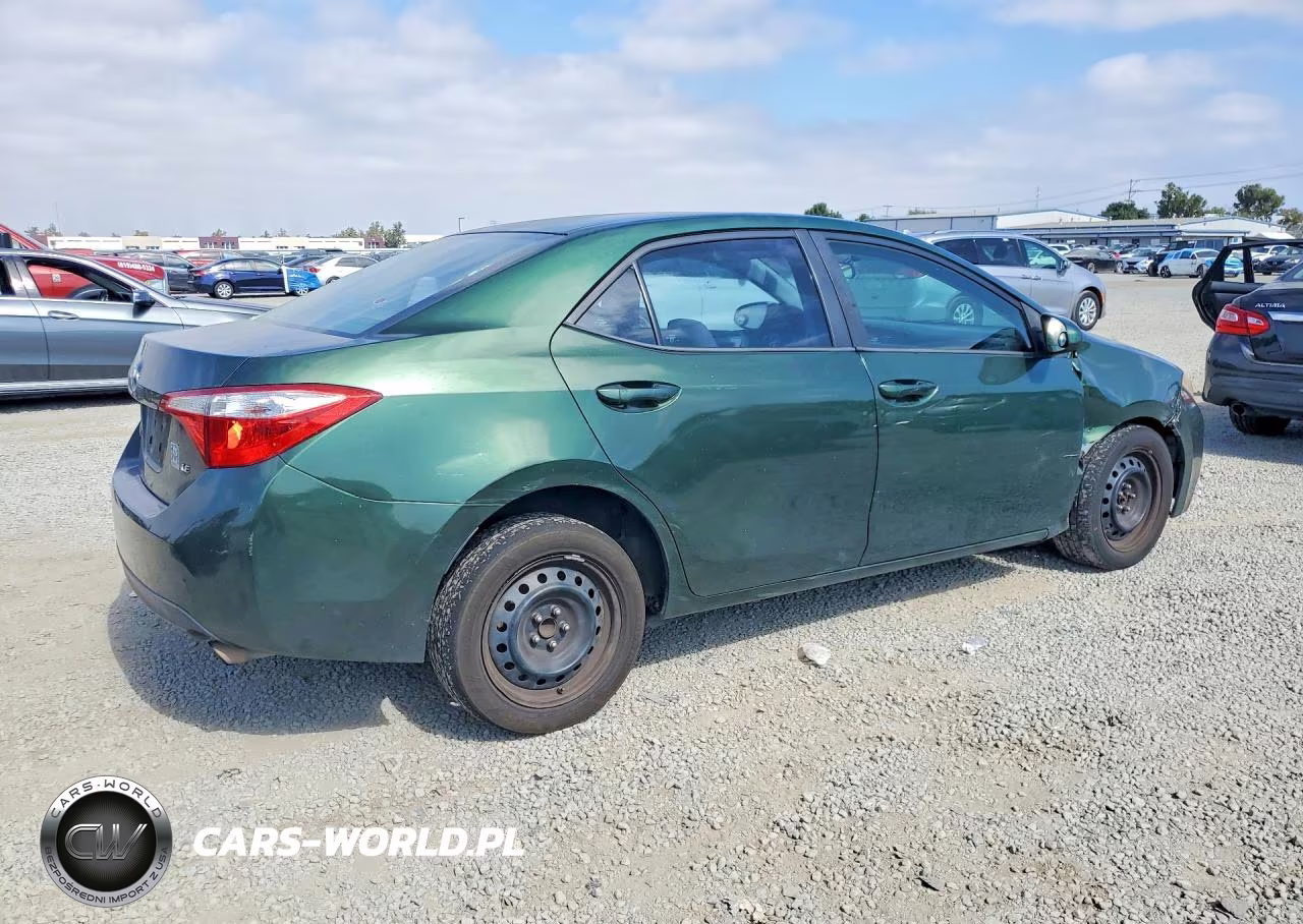 2014 Toyota Corolla Le VIN:2T1BURHE8EC130784 - 3