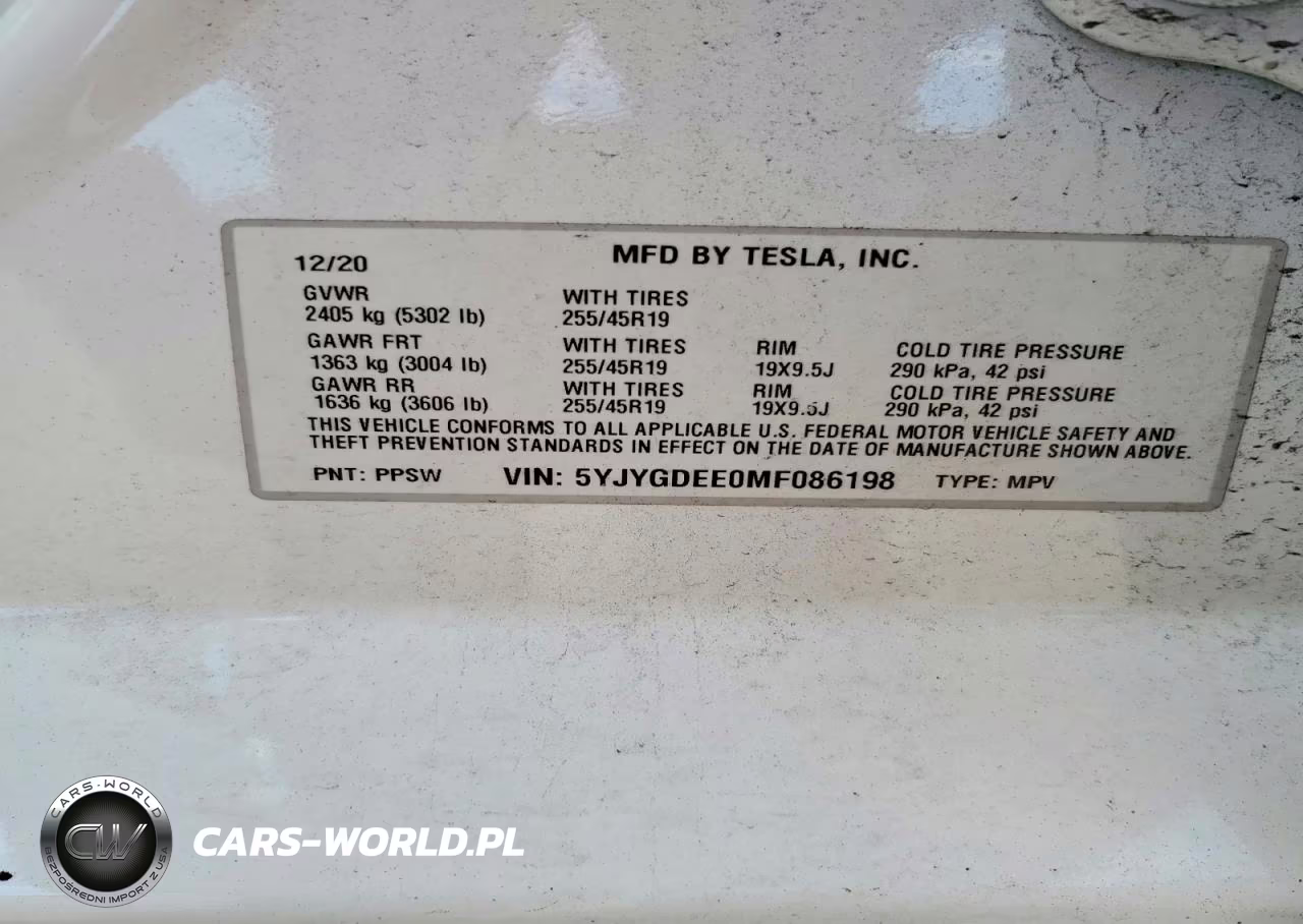 2021 Tesla Model Y VIN:5YJYGDEE0MF086198 - 13