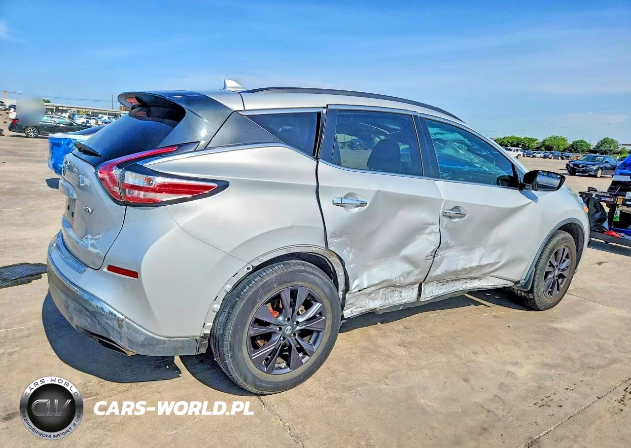 2017 Nissan Murano Sv VIN:5N1AZ2MG7HN170492 - 3
