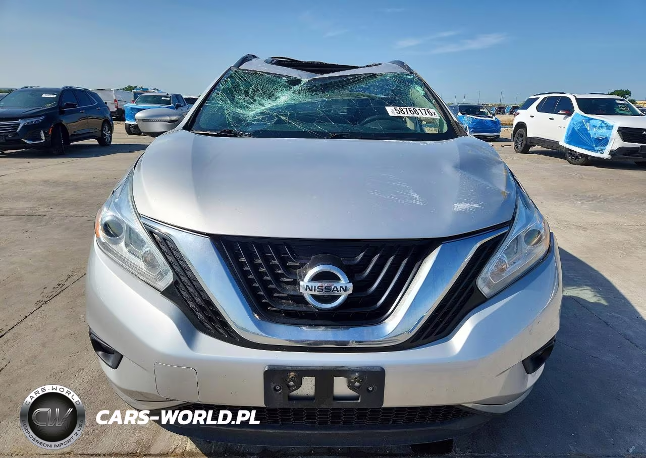 2017 Nissan Murano Sv VIN:5N1AZ2MG7HN170492 - 5