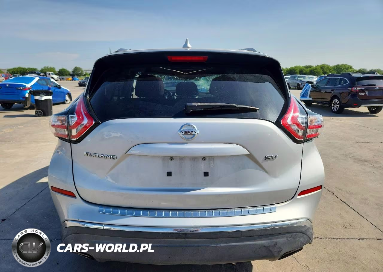 2017 Nissan Murano Sv VIN:5N1AZ2MG7HN170492 - 6