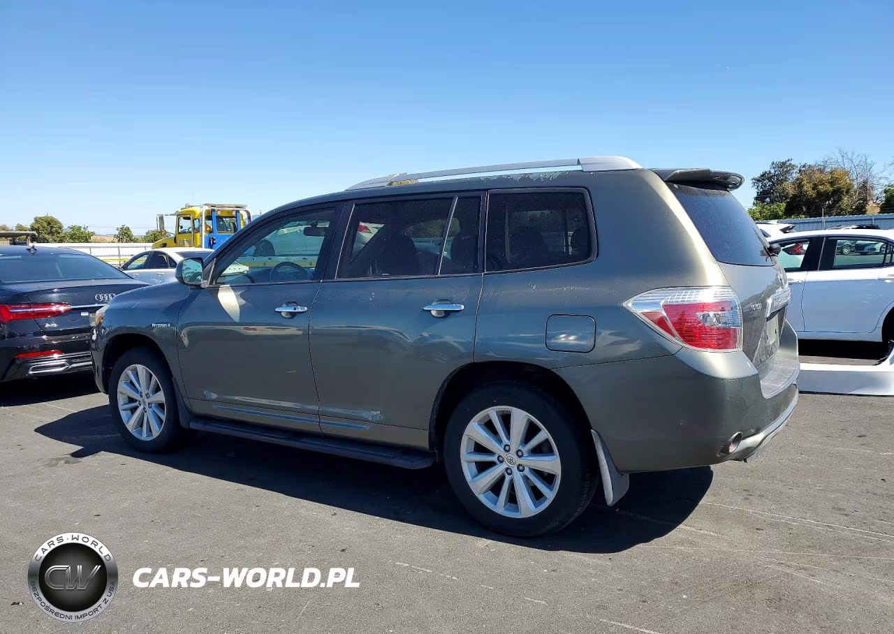 2008 Toyt Highlander Hybrid VIN:JTEEW41A182018506 - 2