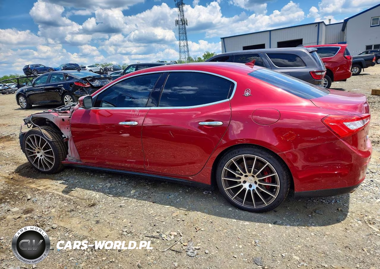 2016 Maserati Ghibli S VIN:ZAM57RTAXG1185300 - 2