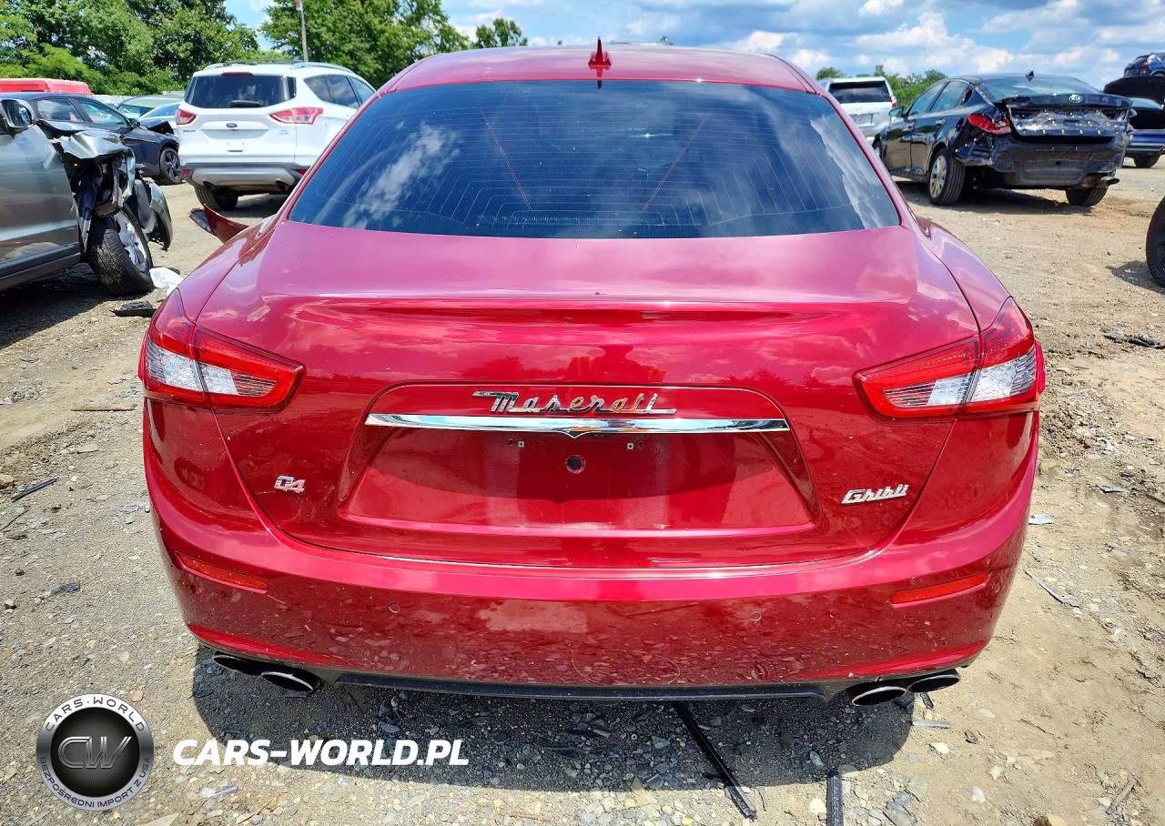 2016 Maserati Ghibli S VIN:ZAM57RTAXG1185300 - 6