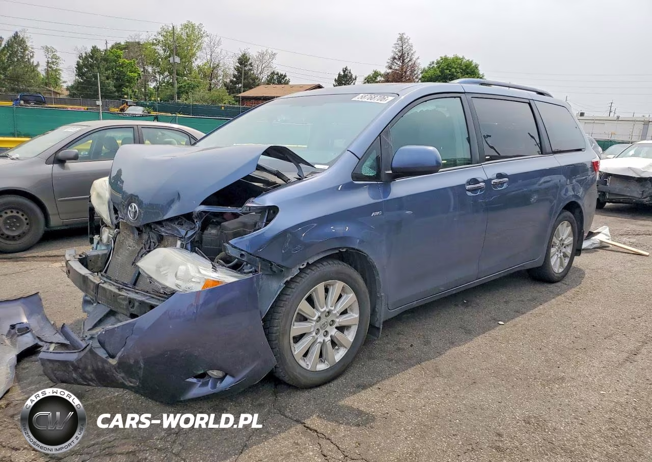 2016 Toyota Sienna Xle Premium 7-Passenger
