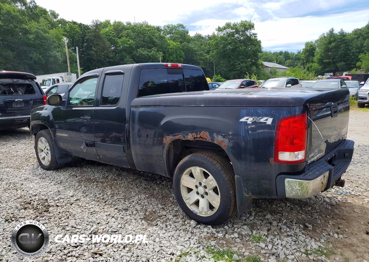 2007 GMC New Sierra K1500 VIN:1GTEK19037Z518022 - 2