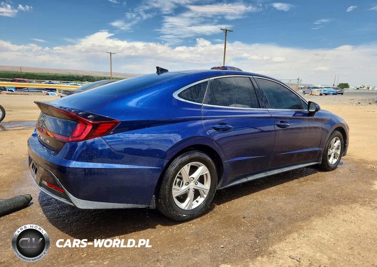 2021 Hyundai Sonata Se VIN:5NPEG4JA7MH115235 - 3