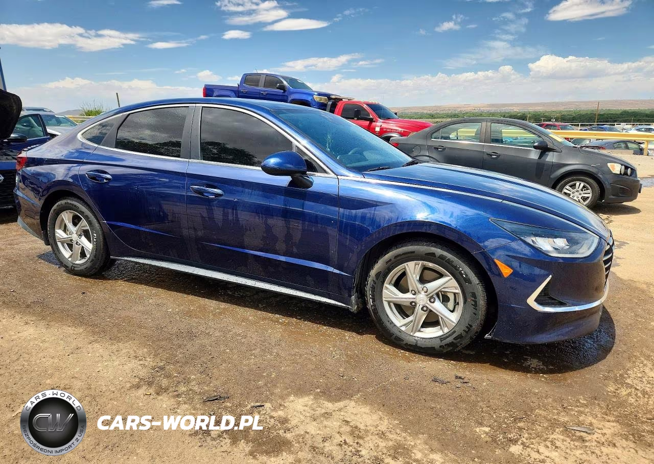 2021 Hyundai Sonata Se VIN:5NPEG4JA7MH115235 - 4
