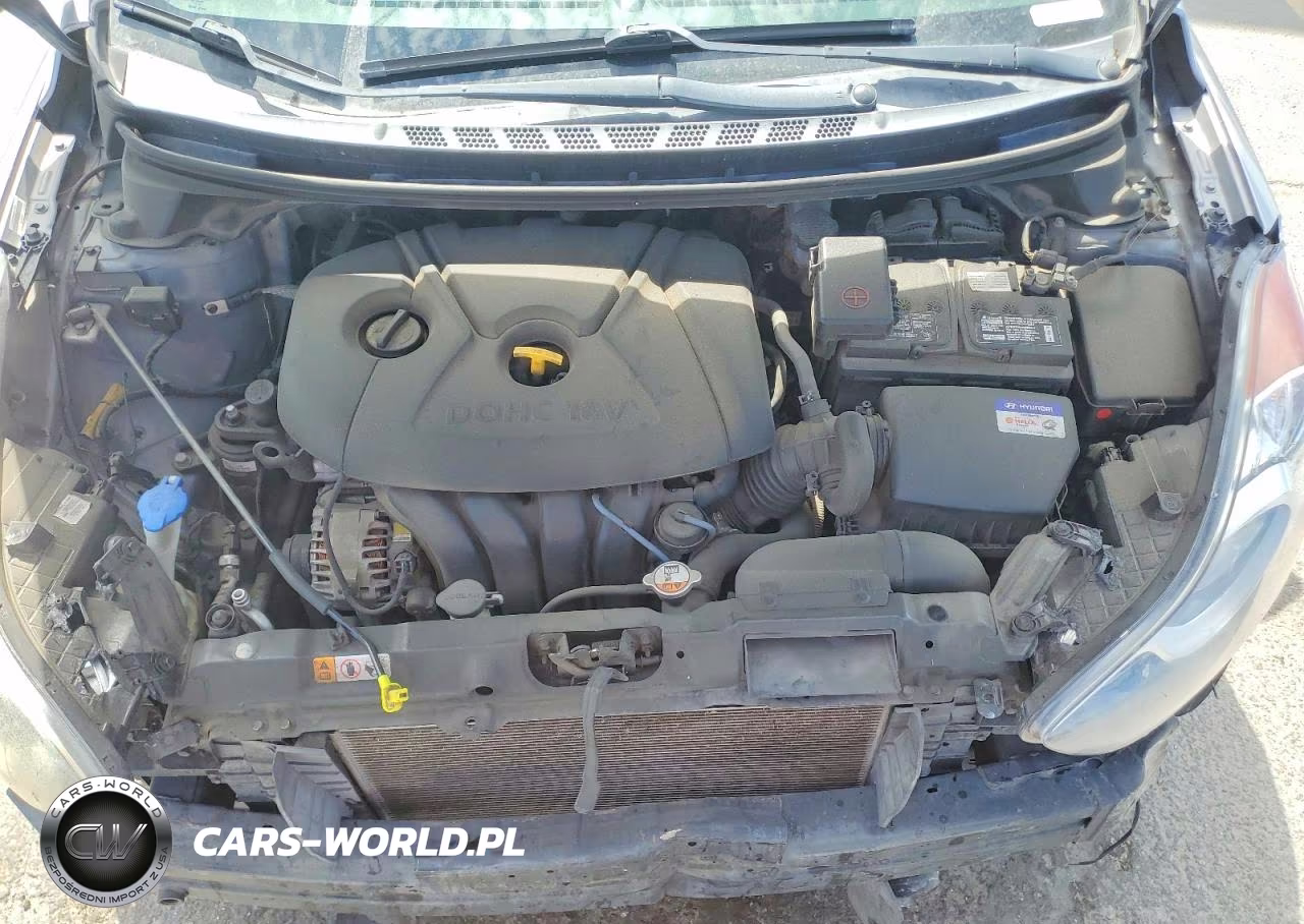 2013 Hyundai Elantra Gls VIN:KMHDH4AE5DU942633 - 11