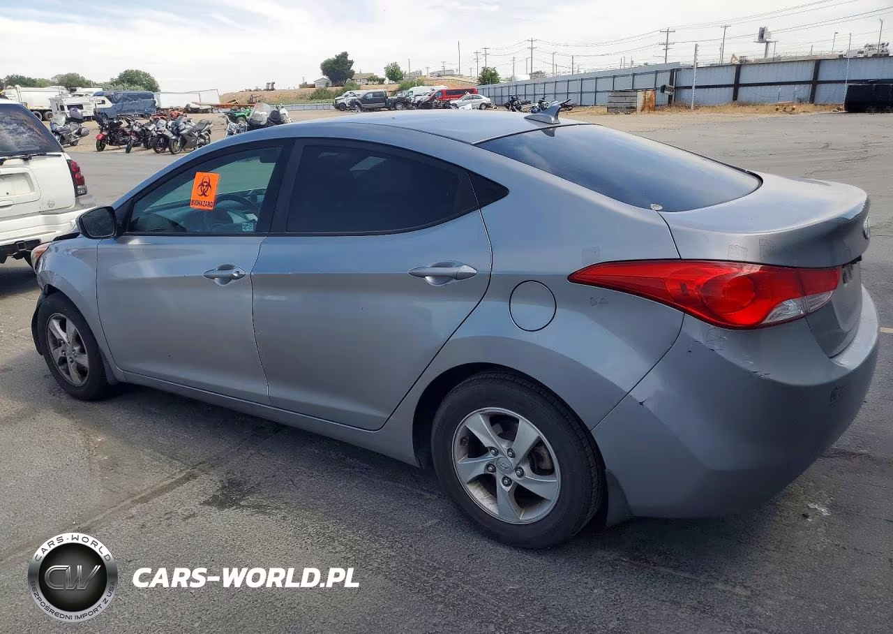2013 Hyundai Elantra Gls VIN:KMHDH4AE5DU942633 - 2