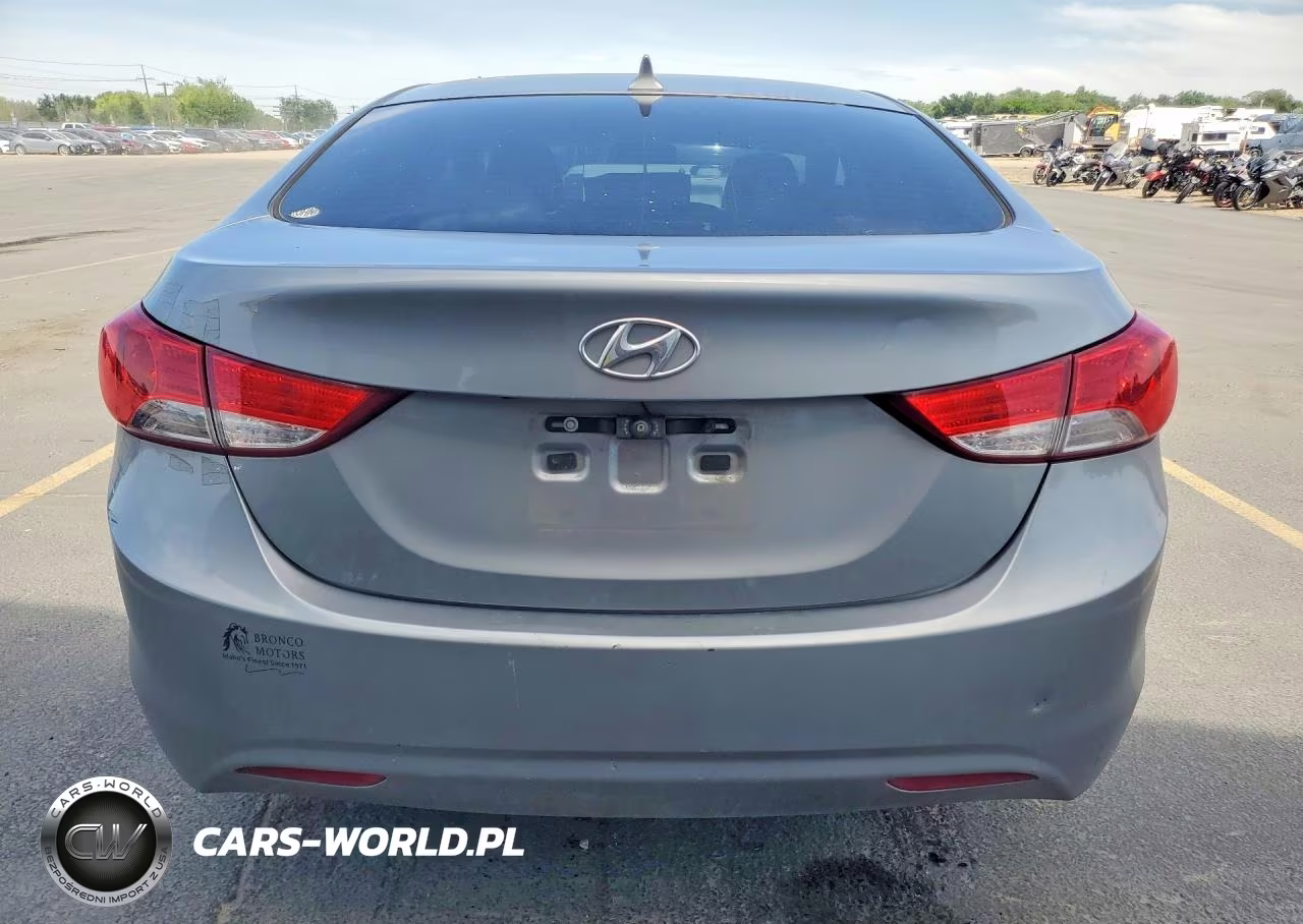 2013 Hyundai Elantra Gls VIN:KMHDH4AE5DU942633 - 6