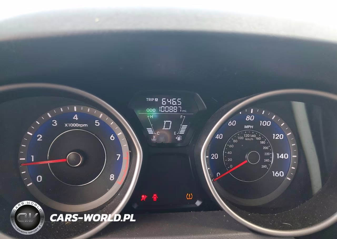 2013 Hyundai Elantra Gls VIN:KMHDH4AE5DU942633 - 9