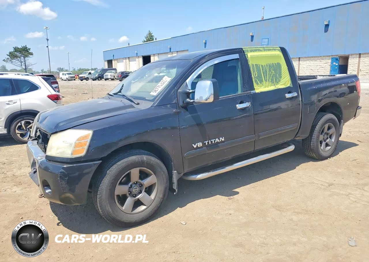2005 Nissan Titan Xe VIN:1N6AA07B15N501365 - 1