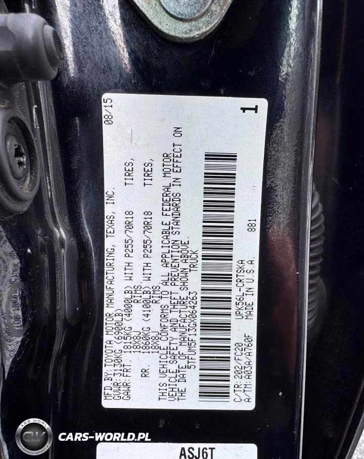2016 Toyota Tundra Sr5 VIN:5TFUM5F13GX064263 - 12