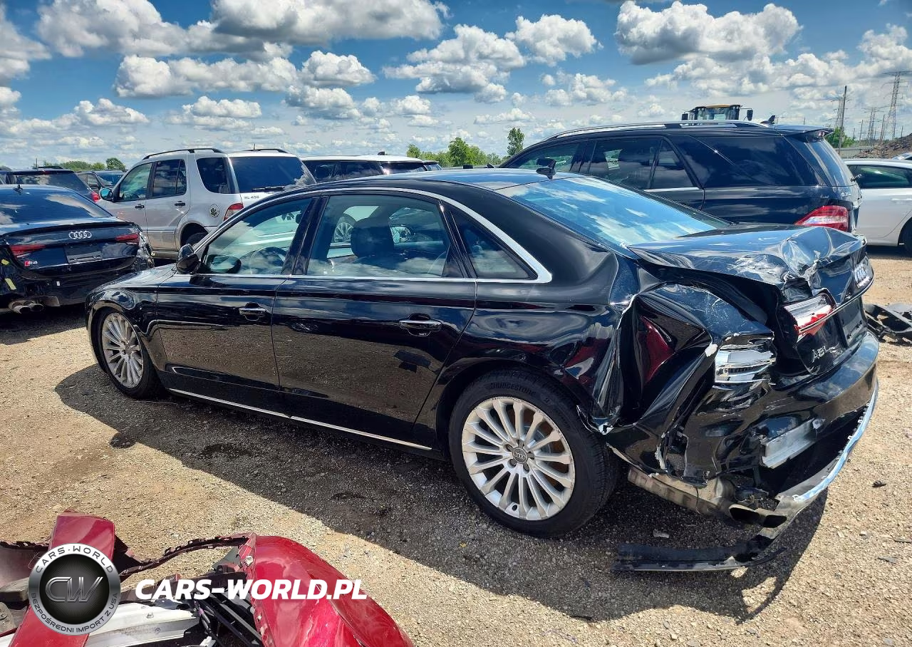 2015 Audi A8 L Quattro VIN:WAU3GAFD1FN020176 - 2
