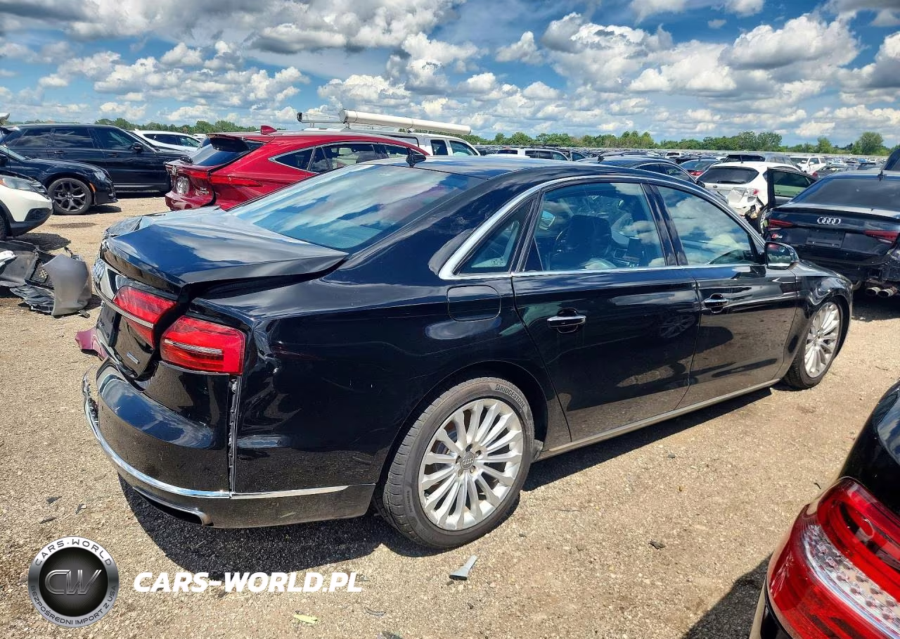2015 Audi A8 L Quattro VIN:WAU3GAFD1FN020176 - 3