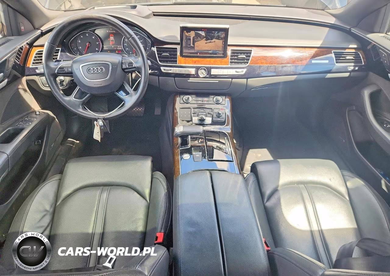 2015 Audi A8 L Quattro VIN:WAU3GAFD1FN020176 - 8