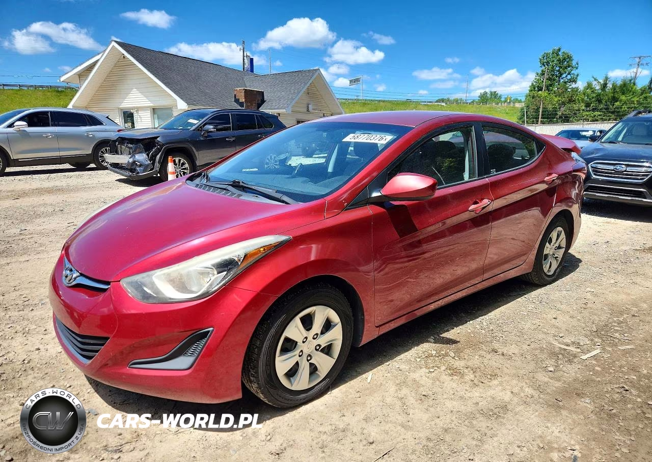 2016 Hyundai Elantra Se – zdjęcie 1 z 12