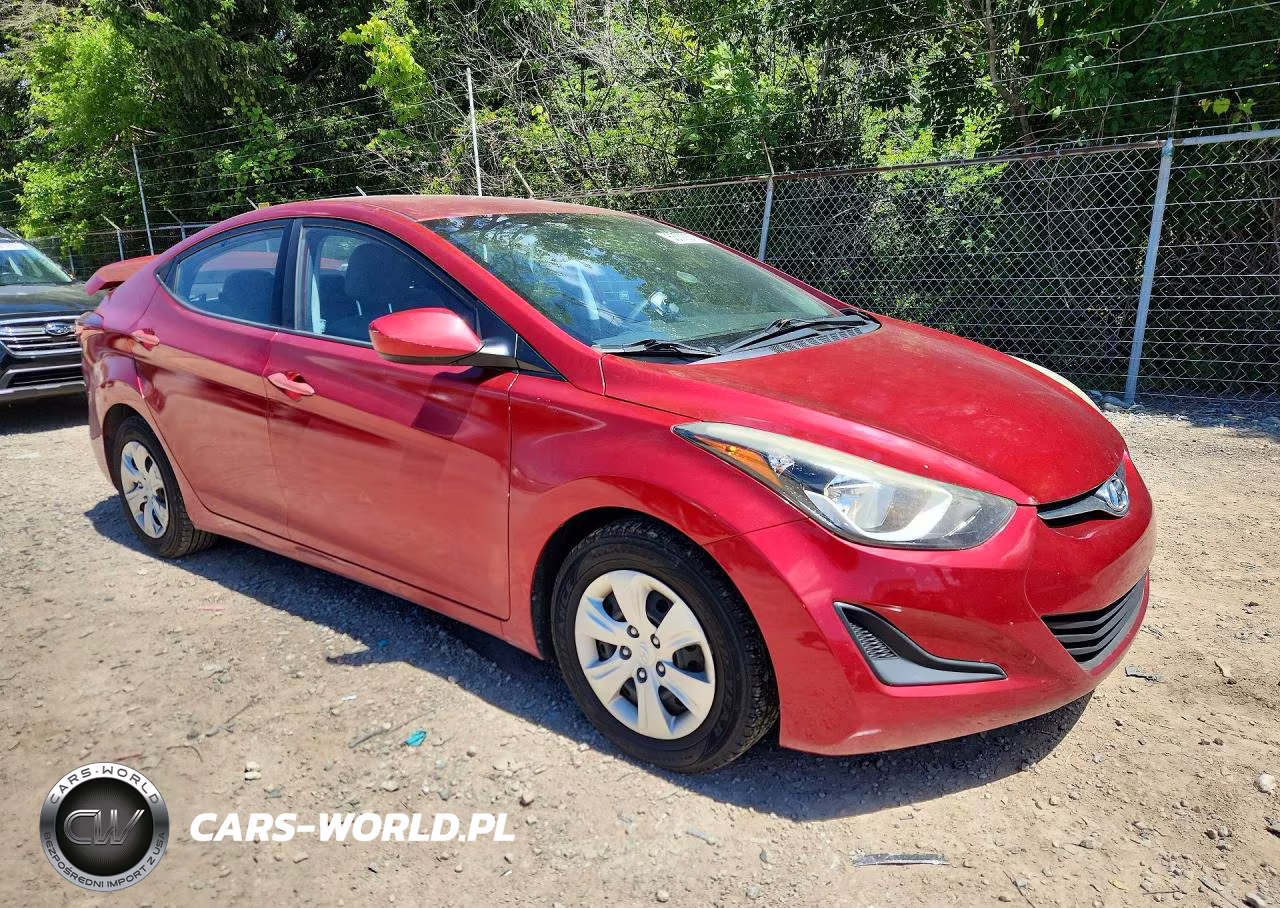 2016 Hyundai Elantra Se VIN:5NPDH4AE0GH757831 - 4