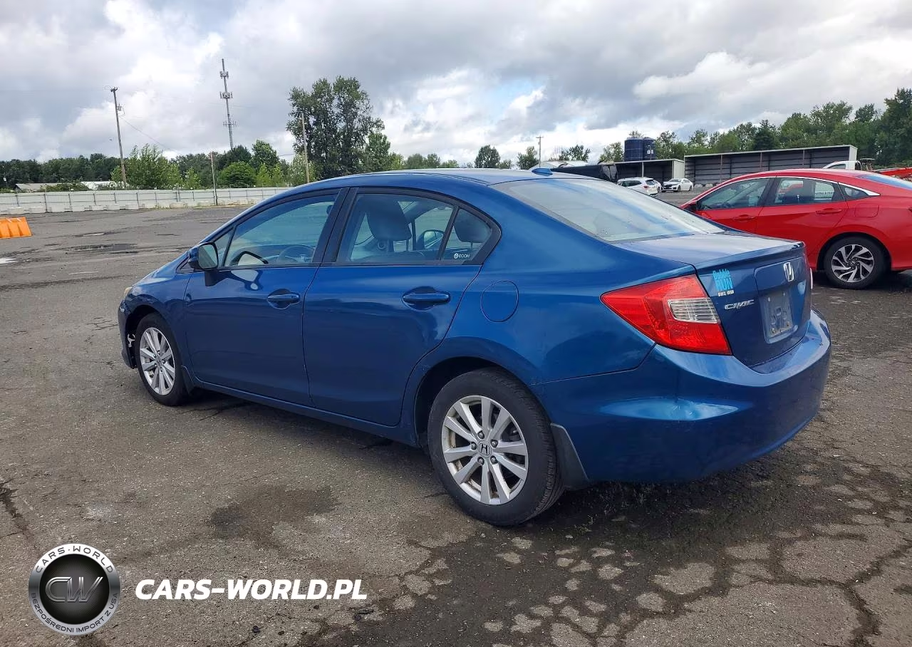 2012 Honda Civic Exl VIN:2HGFB2F99CH537991 - 2
