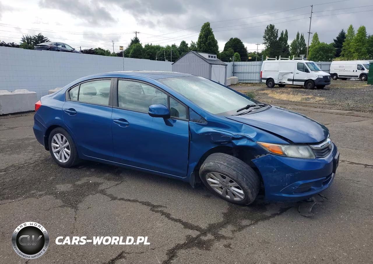 2012 Honda Civic Exl VIN:2HGFB2F99CH537991 - 4