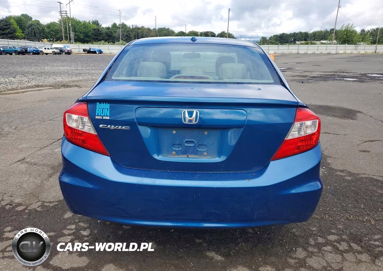 2012 Honda Civic Exl VIN:2HGFB2F99CH537991 - 6