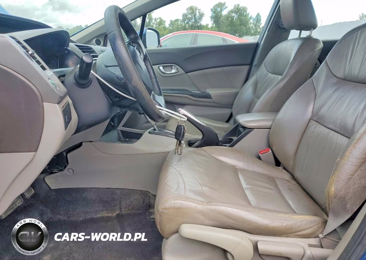 2012 Honda Civic Exl VIN:2HGFB2F99CH537991 - 7