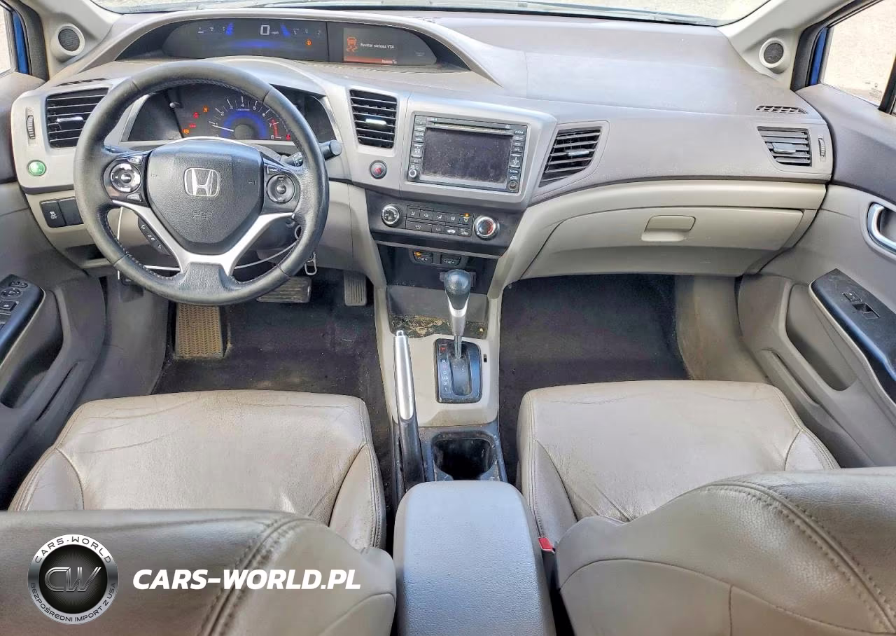 2012 Honda Civic Exl VIN:2HGFB2F99CH537991 - 8