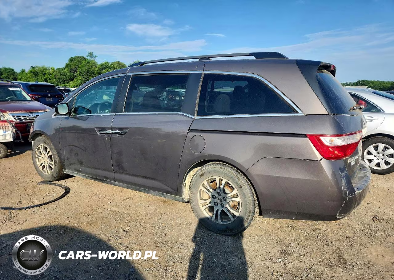 2012 Honda Odyssey Exl VIN:5FNRL5H65CB115252 - 2