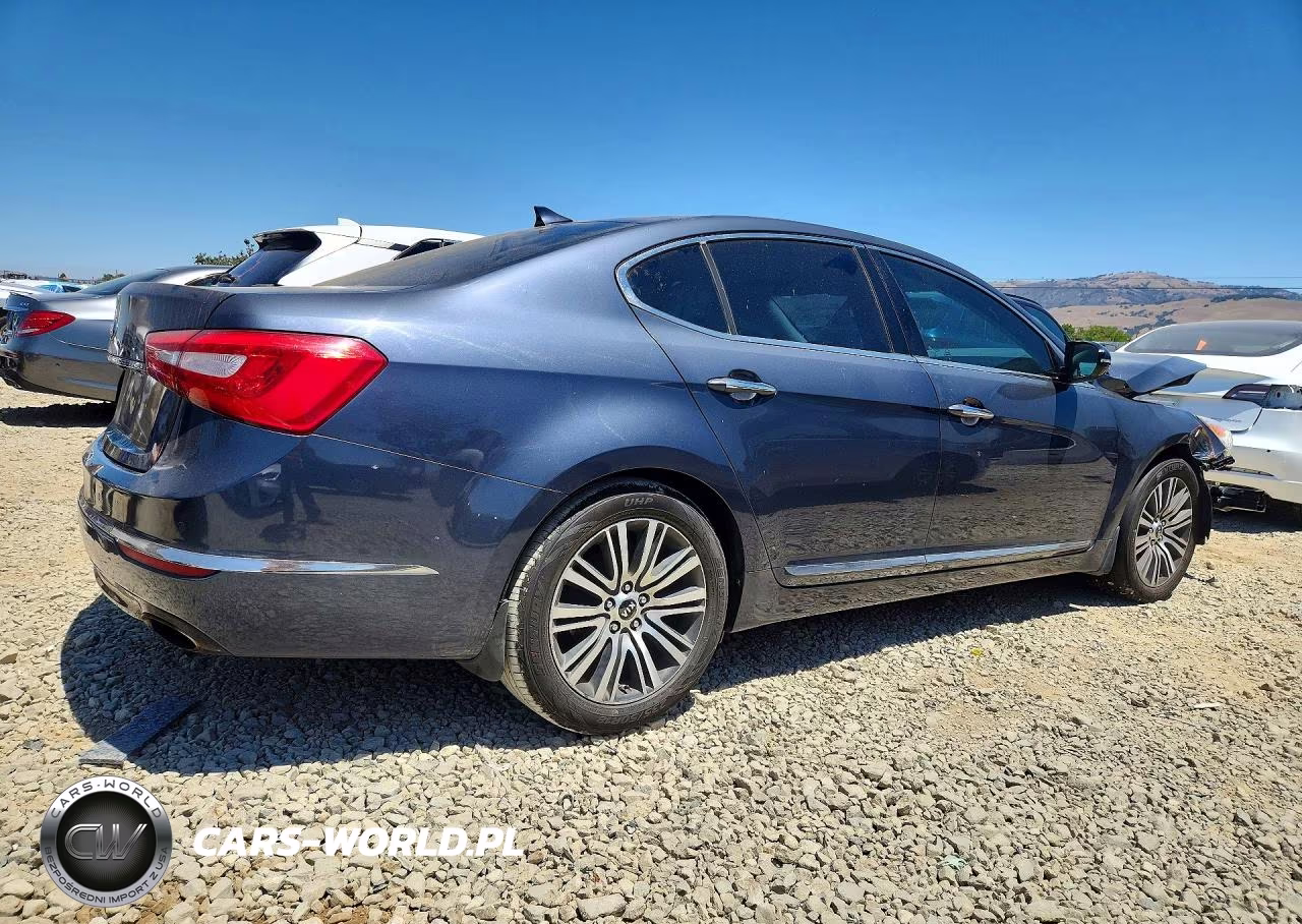 2014 Kia Cadenza Premium VIN:KNALN4D73E5127040 - 3