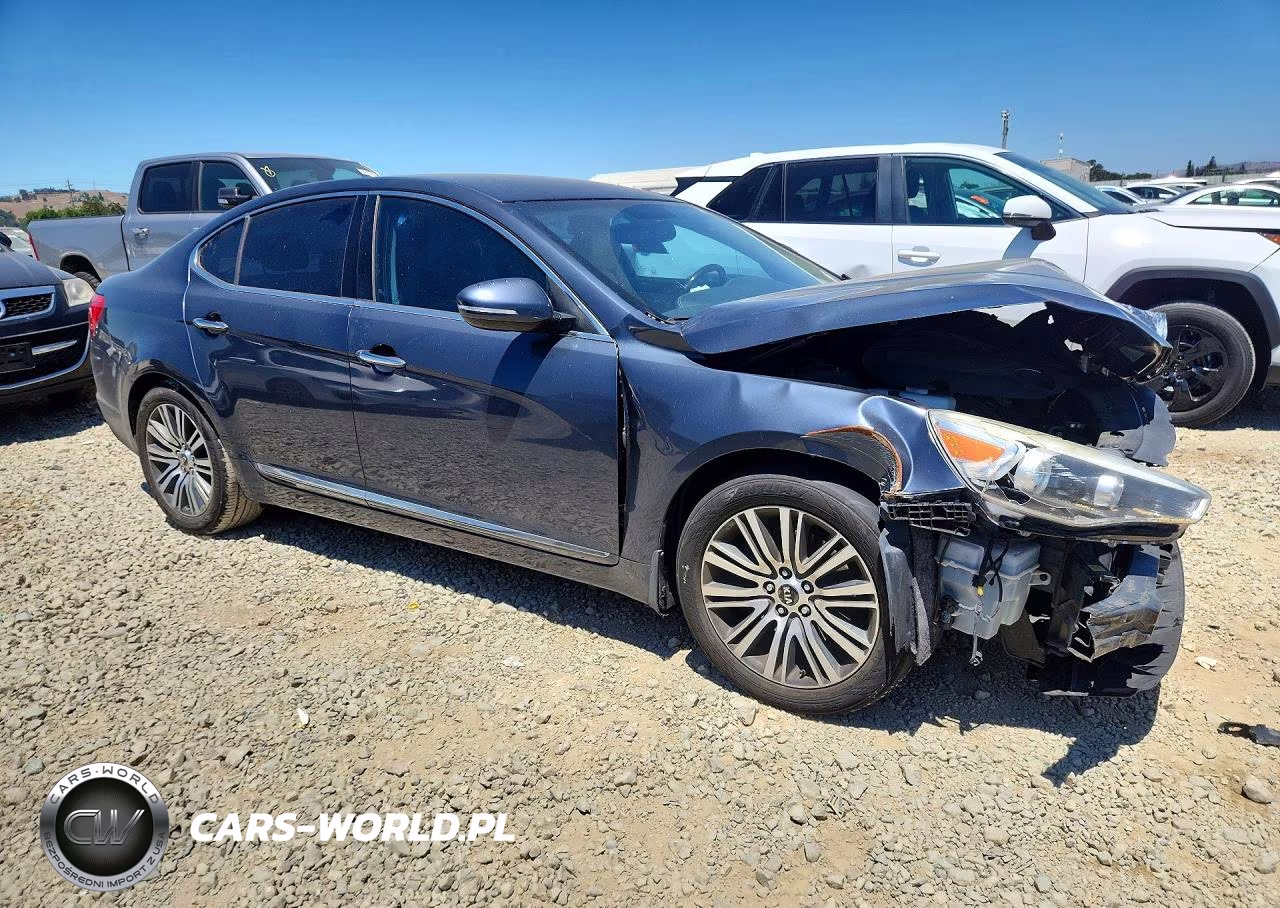2014 Kia Cadenza Premium VIN:KNALN4D73E5127040 - 4
