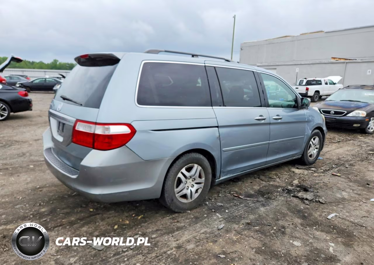 2007 Honda Odyssey Exl VIN:5FNRL38717B013398 - 3