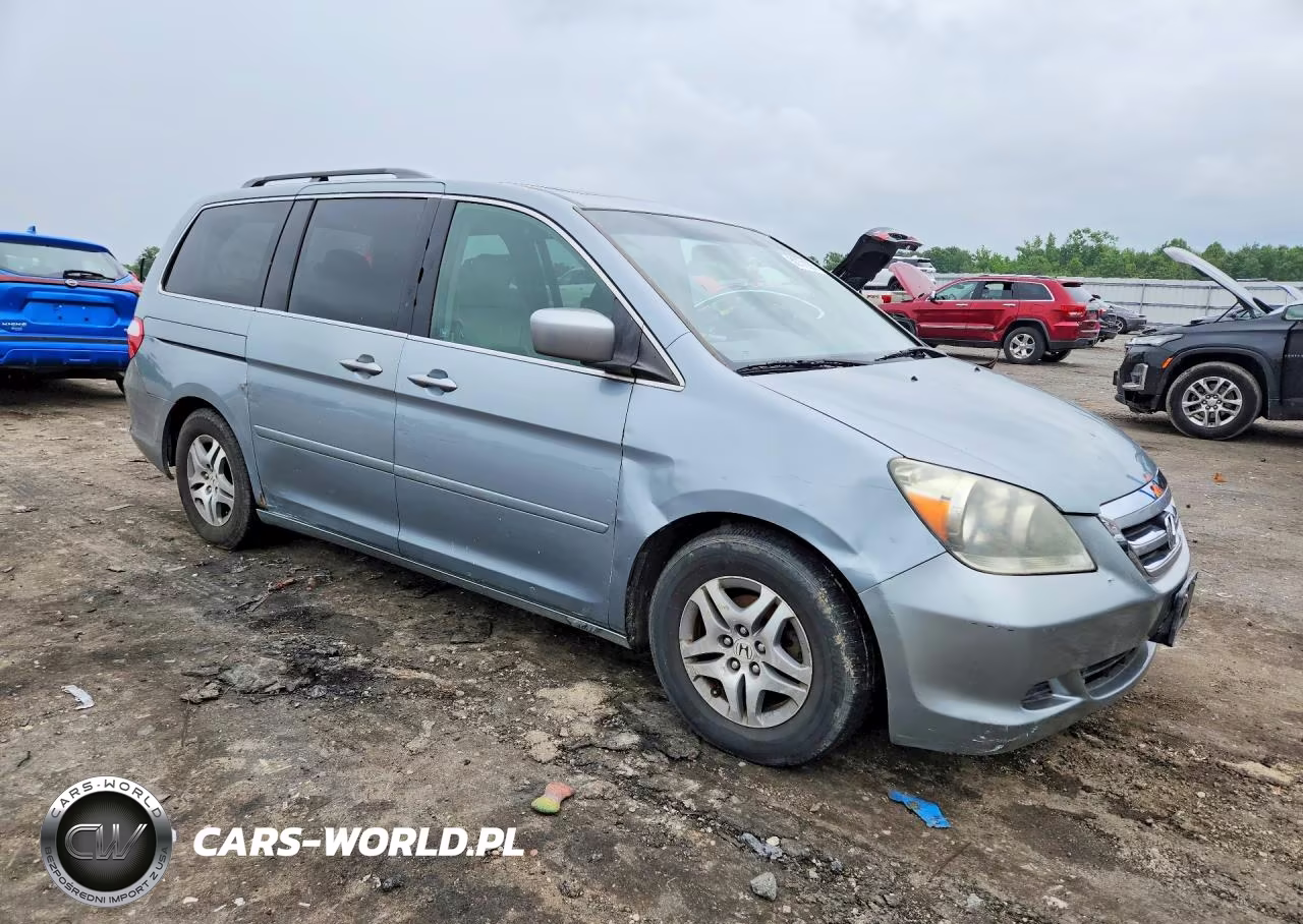 2007 Honda Odyssey Exl VIN:5FNRL38717B013398 - 4