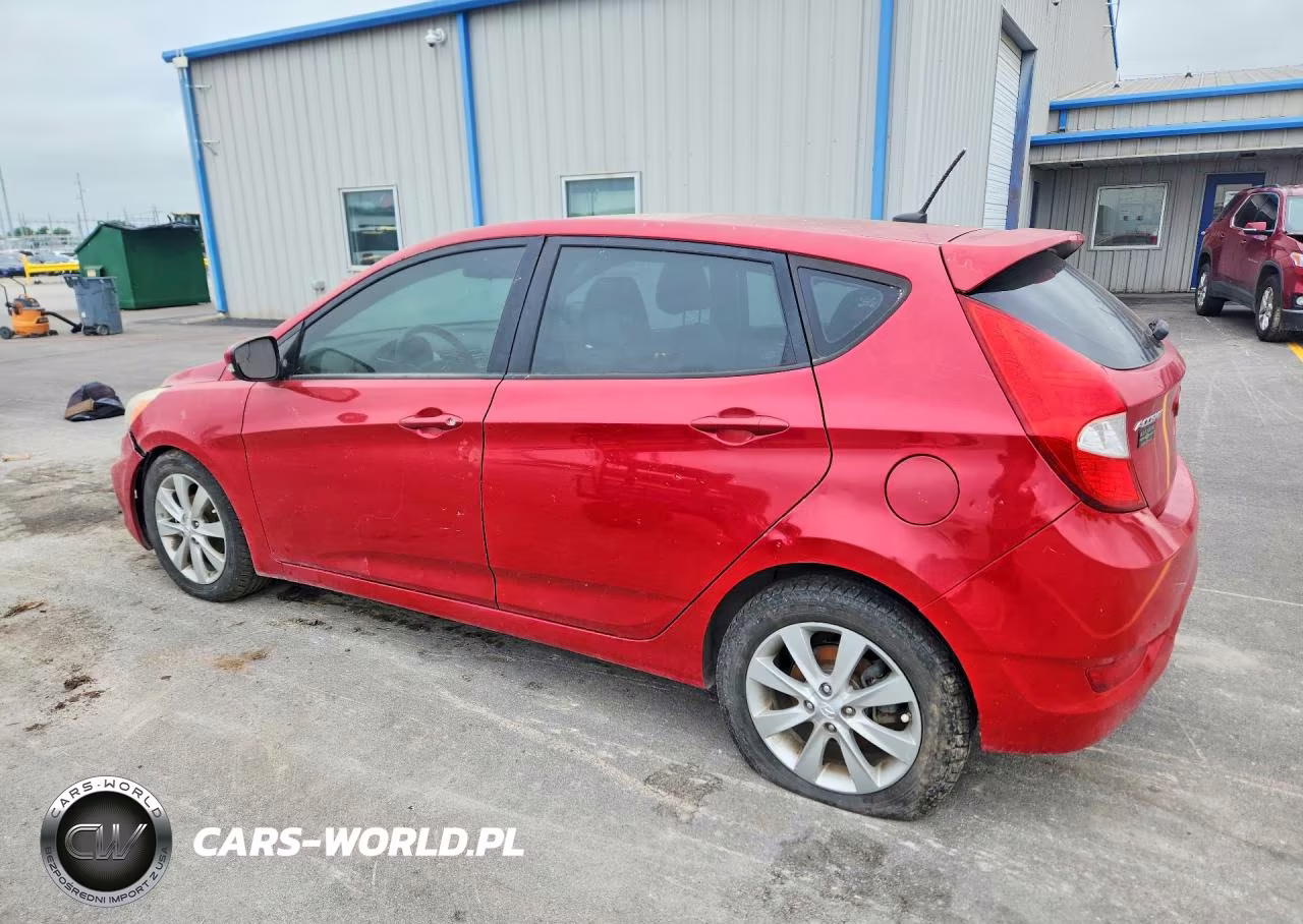 2014 Hyundai Accent Se VIN:KMHCU5AEXEU175814 - 2