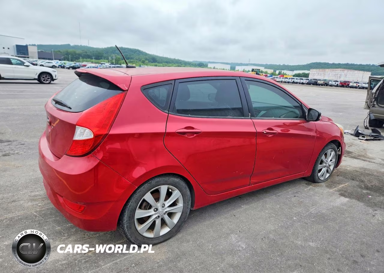 2014 Hyundai Accent Se VIN:KMHCU5AEXEU175814 - 3