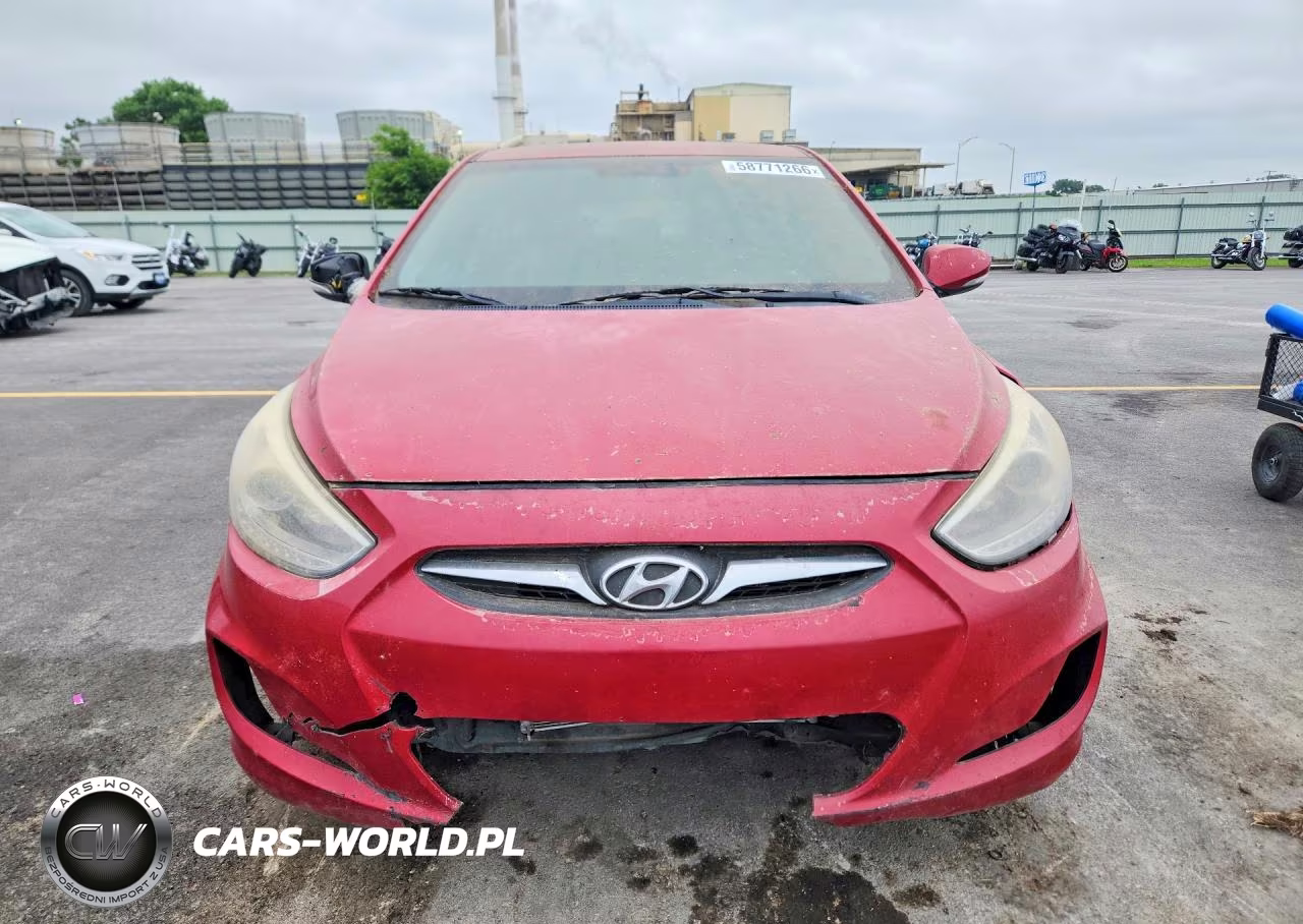 2014 Hyundai Accent Se VIN:KMHCU5AEXEU175814 - 5
