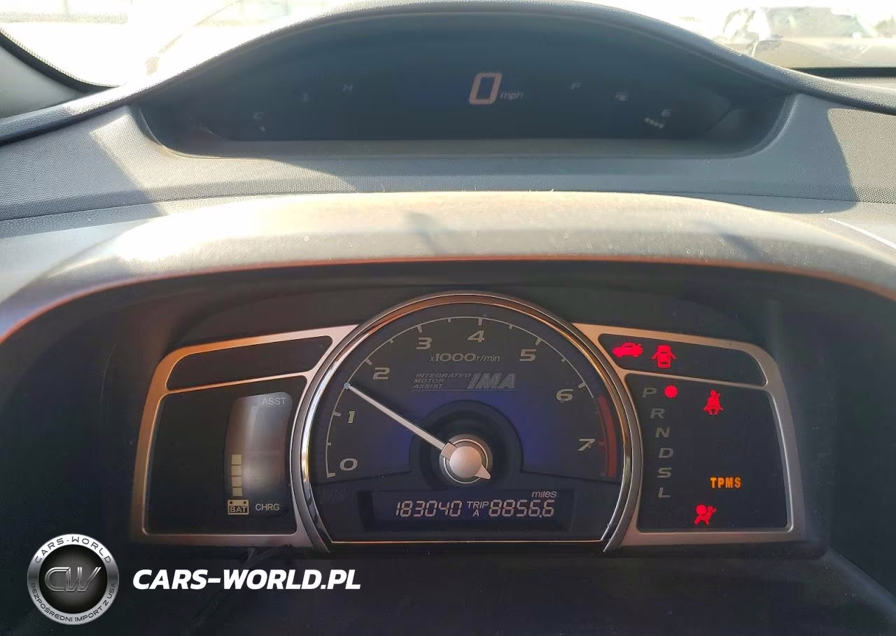 2009 Honda Civic Hybrid VIN:JHMFA362X9S001982 - 9