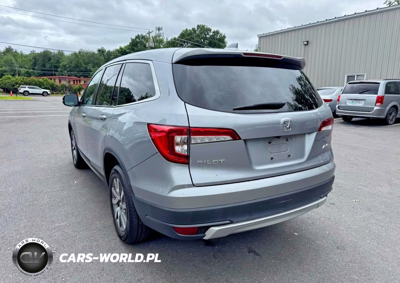 2019 Honda Pilot Ex VIN:5FNYF6H31KB091237 - 2