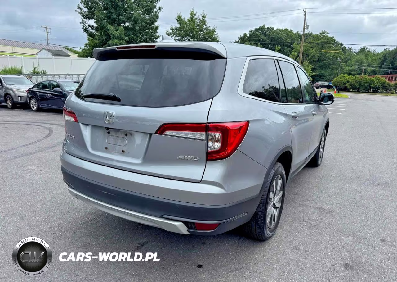 2019 Honda Pilot Ex VIN:5FNYF6H31KB091237 - 3